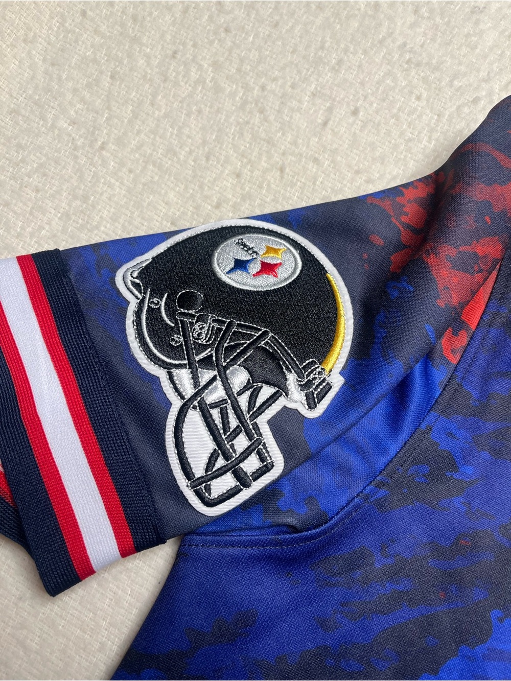 Pro Standard NFL Pittsburgh Steelers Tie Dye Camo Jersey Mens XL Vintage Rare - Picture 3 of 11